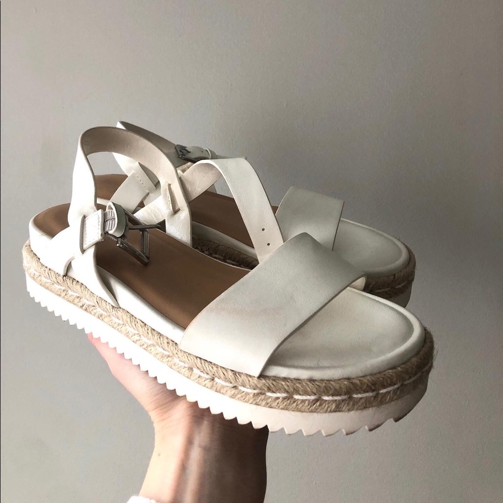 A New Day platform sandals (size 8)
